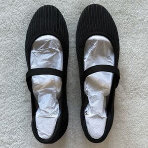 Black Women's Mary Jane Flats